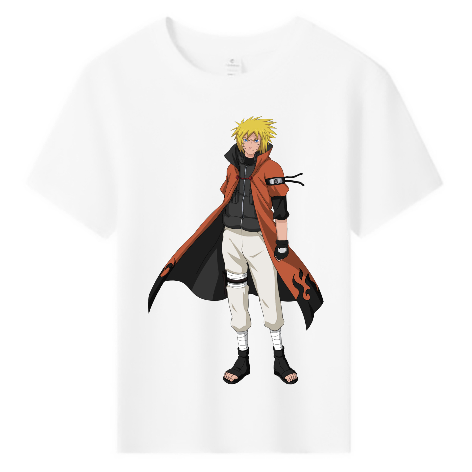 （画像用） NARUTO -ナルト- うずまき ナルト Uzumaki Naruto 綿100％キッズTシャツ（フロントプリント）