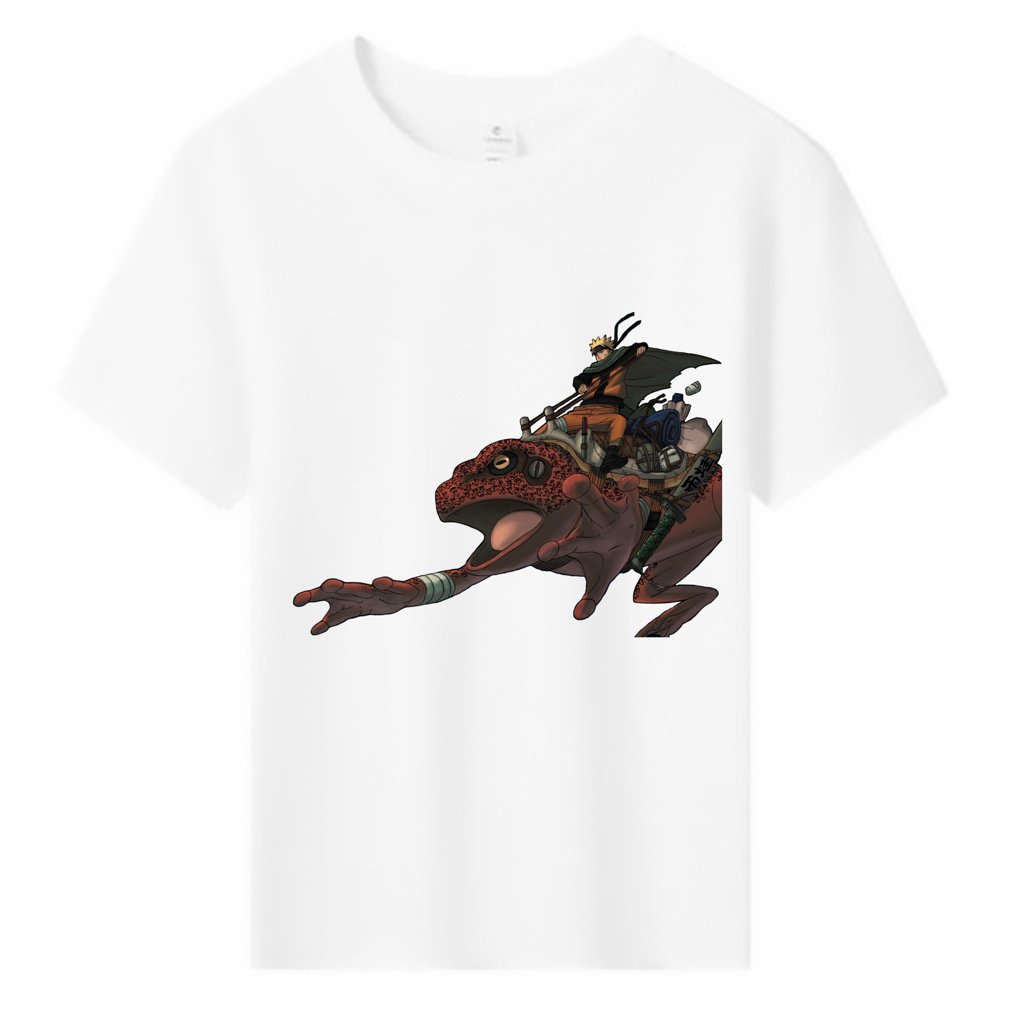 （画像用） NARUTO -ナルト- うずまき ナルト Uzumaki Naruto 綿100％キッズTシャツ（フロントプリント）
