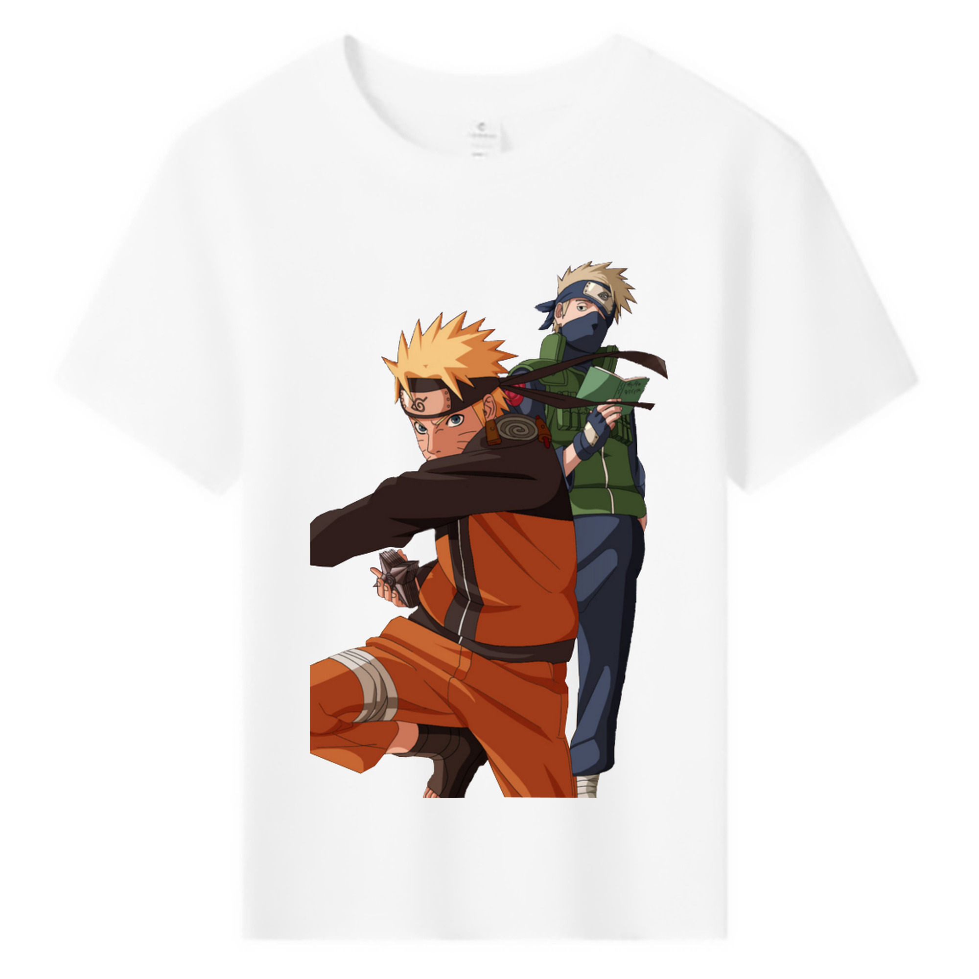 （画像用） NARUTO -ナルト- うずまき ナルト Uzumaki Naruto 綿100％キッズTシャツ（フロントプリント）