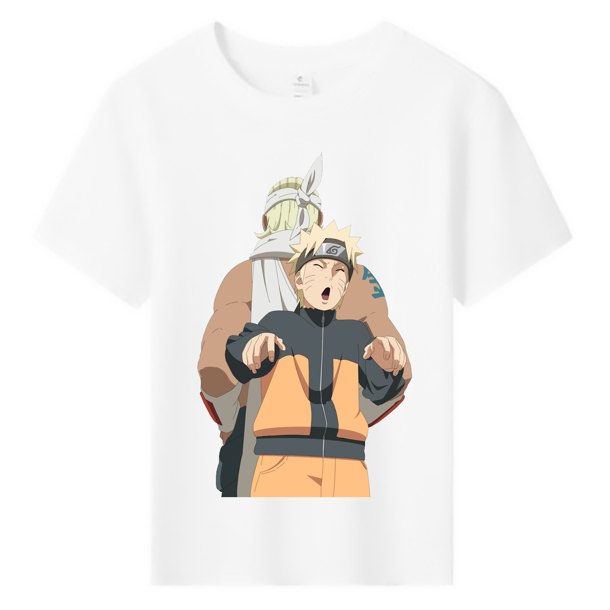 （画像用） NARUTO -ナルト- うずまき ナルト Uzumaki Naruto 綿100％キッズTシャツ（フロントプリント）