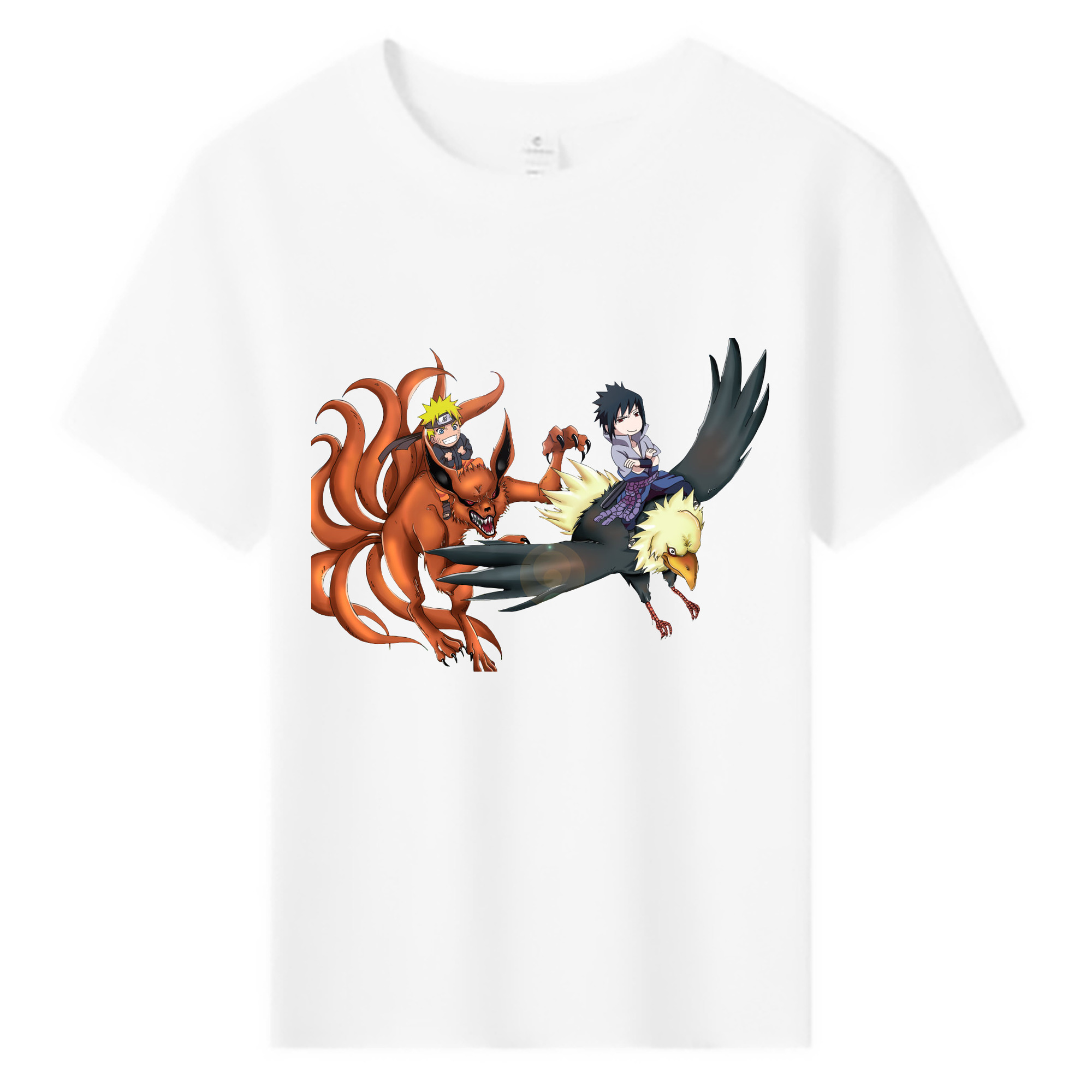 （画像用） NARUTO -ナルト- うずまき ナルト Uzumaki Naruto 綿100％キッズTシャツ（フロントプリント）