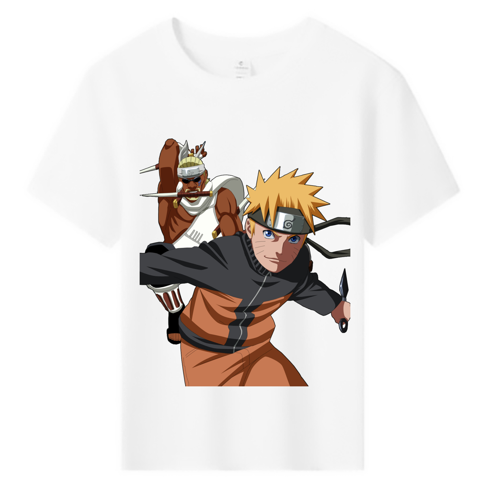 （画像用） NARUTO -ナルト- うずまき ナルト Uzumaki Naruto 綿100％キッズTシャツ（フロントプリント）