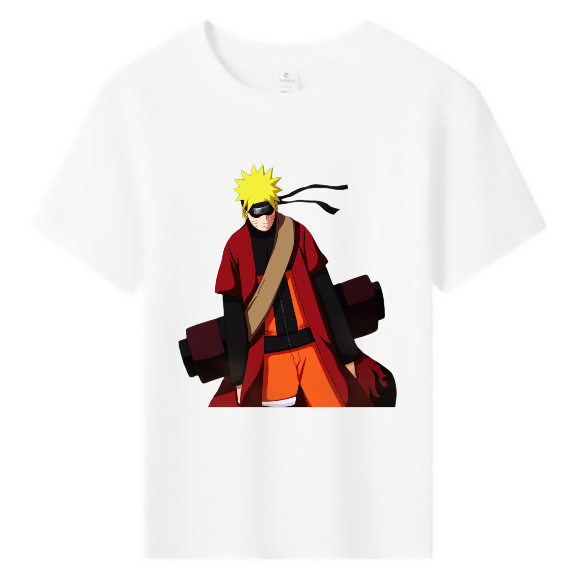 （画像用） NARUTO -ナルト- うずまき ナルト Uzumaki Naruto 綿100％キッズTシャツ（フロントプリント）