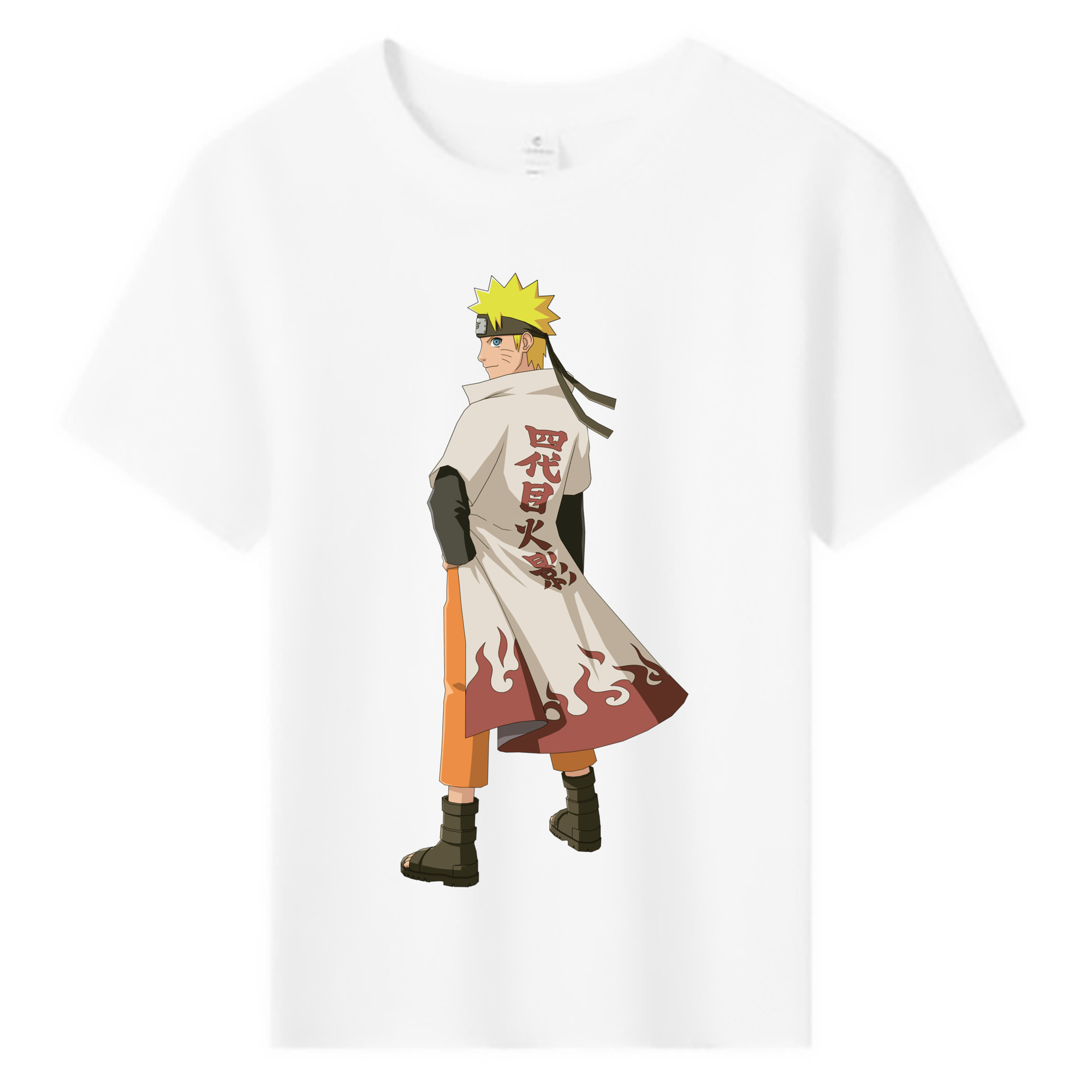 （画像用） NARUTO -ナルト- うずまき ナルト Uzumaki Naruto 綿100％キッズTシャツ（フロントプリント）