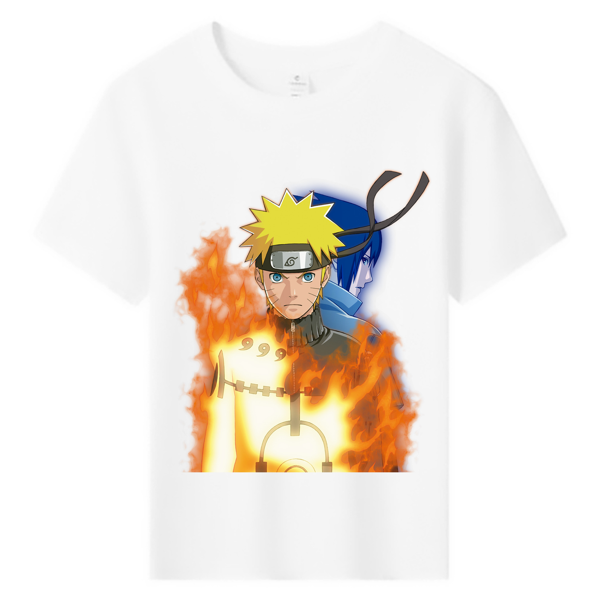 （画像用） NARUTO -ナルト- うずまき ナルト Uzumaki Naruto 綿100％キッズTシャツ（フロントプリント）