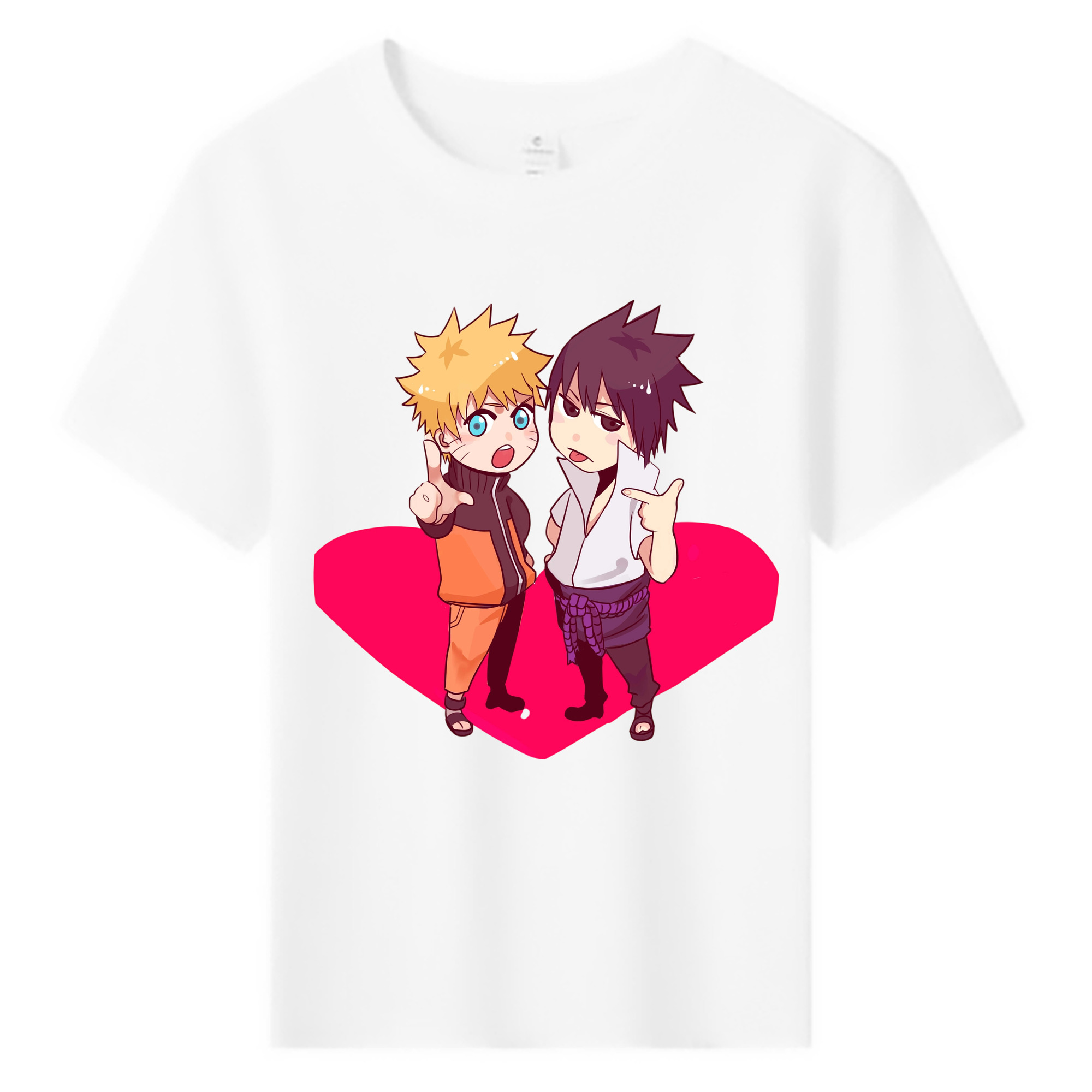 （画像用） NARUTO -ナルト- うずまき ナルト Uzumaki Naruto 綿100％キッズTシャツ（フロントプリント）