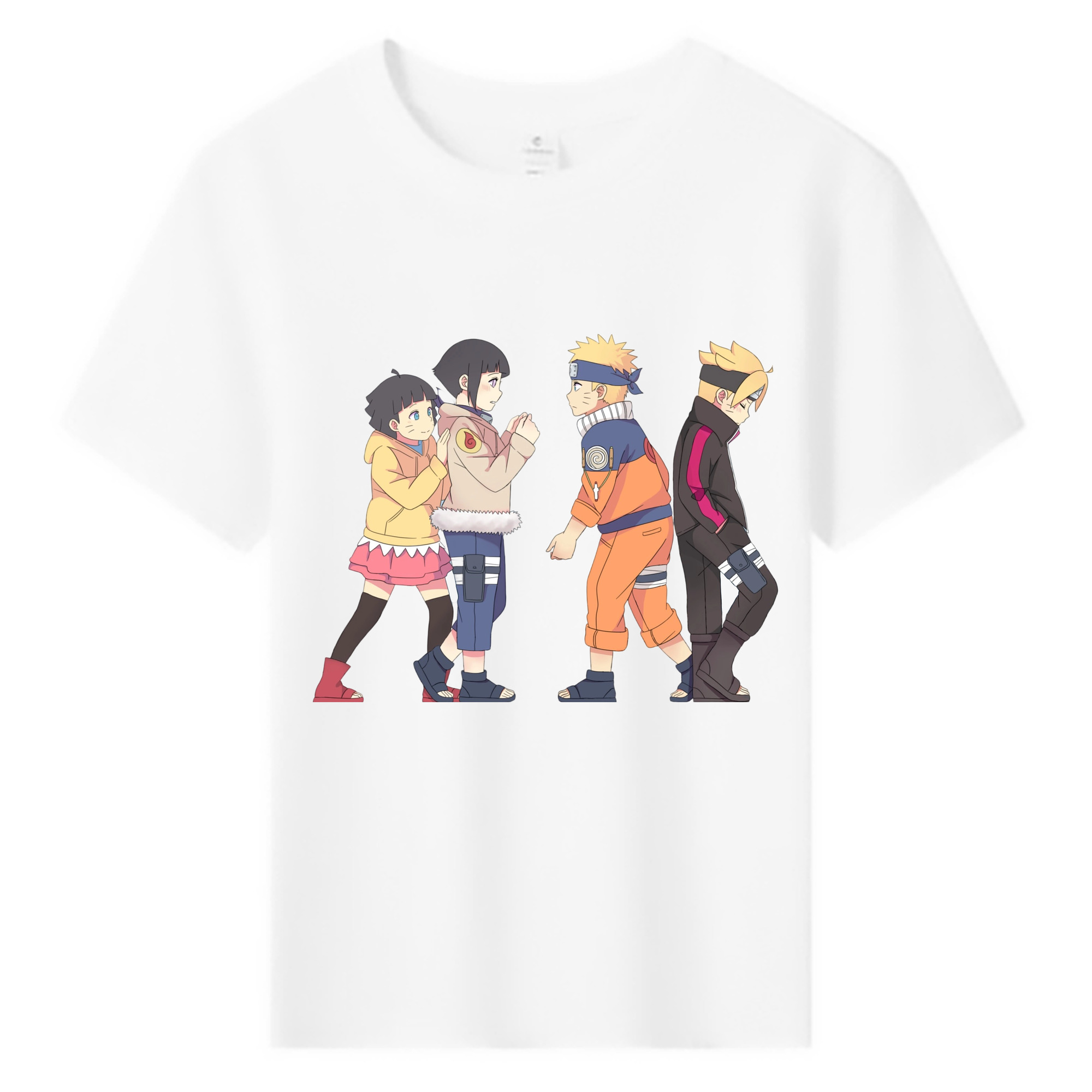 （画像用） NARUTO -ナルト- うずまき ナルト Uzumaki Naruto 綿100％キッズTシャツ（フロントプリント）