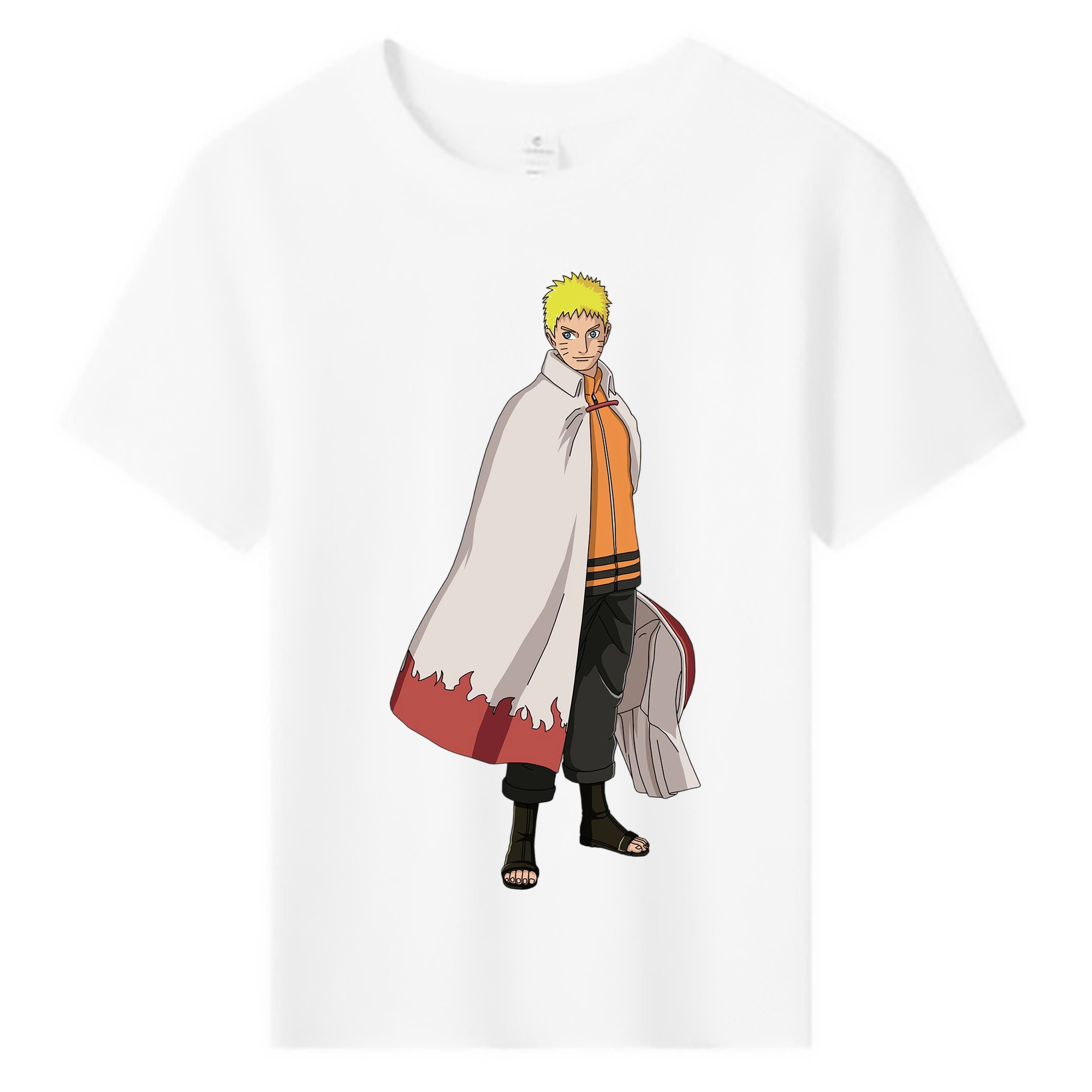 （画像用） NARUTO -ナルト- うずまき ナルト Uzumaki Naruto 綿100％キッズTシャツ（フロントプリント）