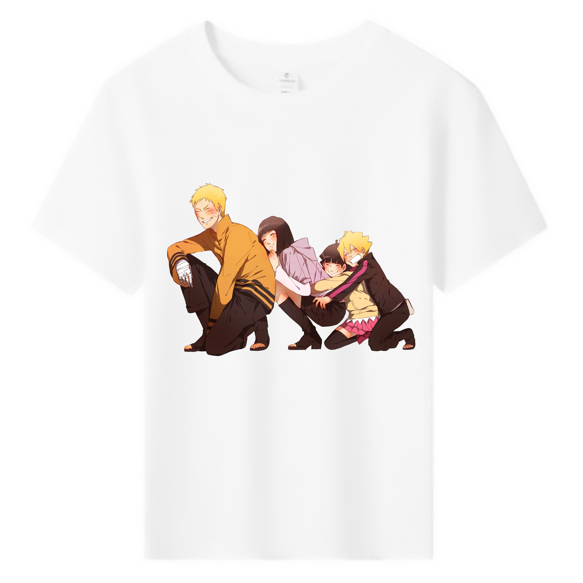 （画像用） NARUTO -ナルト- うずまき ナルト Uzumaki Naruto 綿100％キッズTシャツ（フロントプリント）