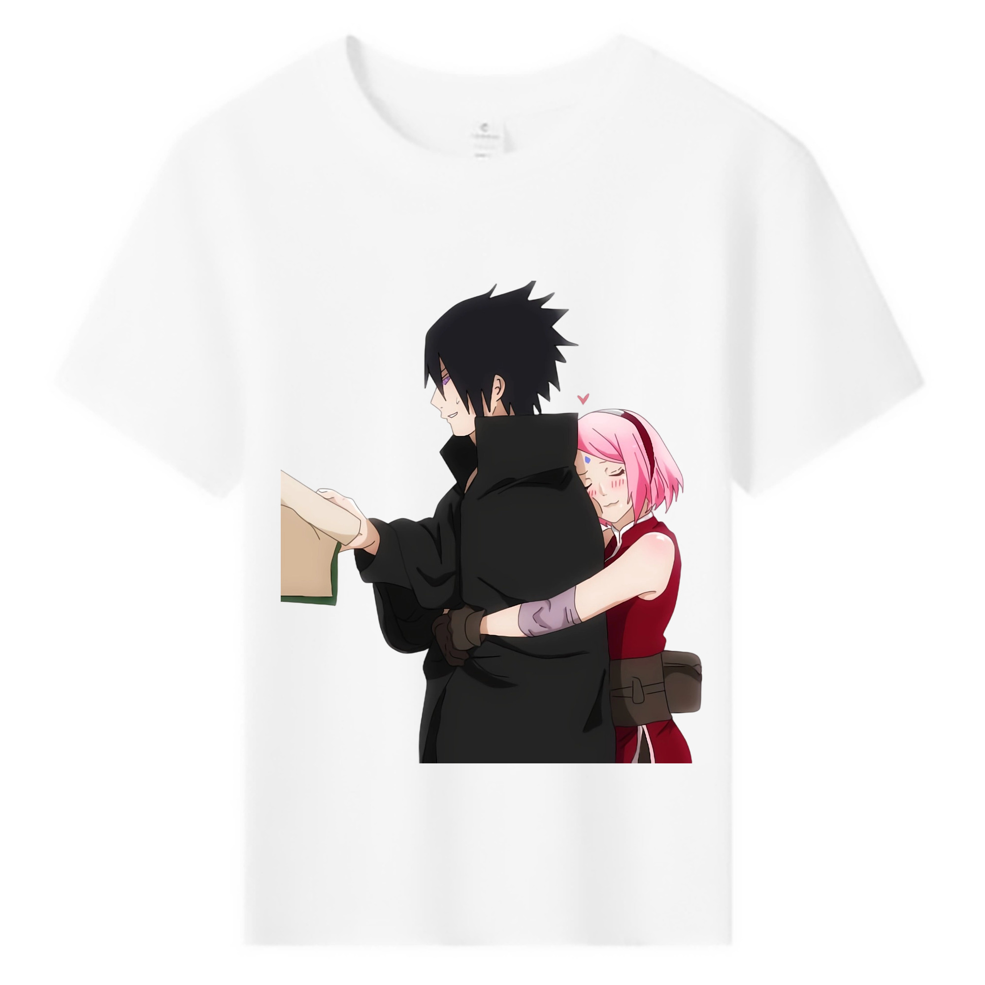 （画像用） NARUTO -ナルト- うちは サスケ Uchiha Sasuke 綿100％キッズTシャツ（フロントプリント）