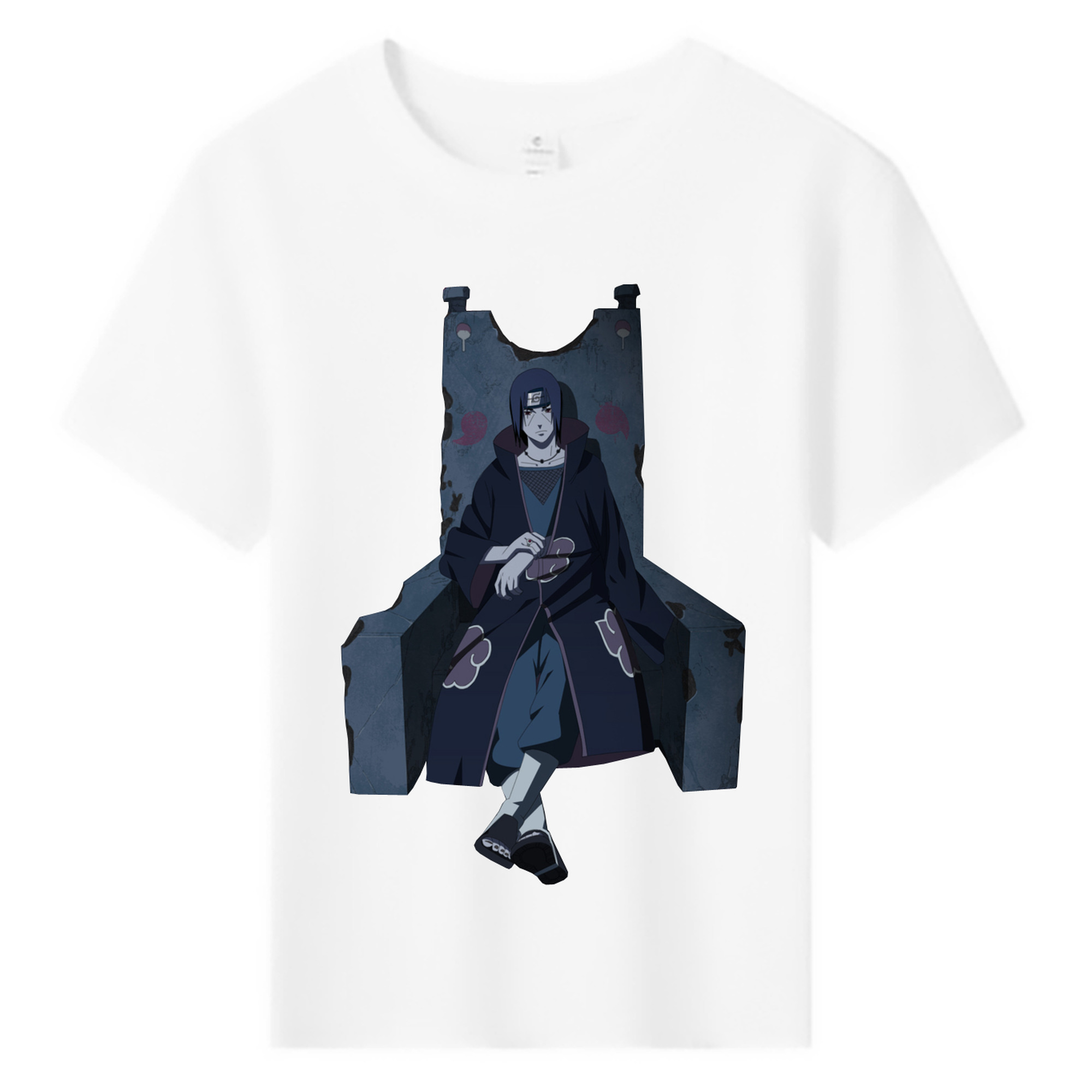 （画像用） NARUTO -ナルト- うちは イタチ Uchiha Itachi 綿100％キッズTシャツ（フロントプリント）