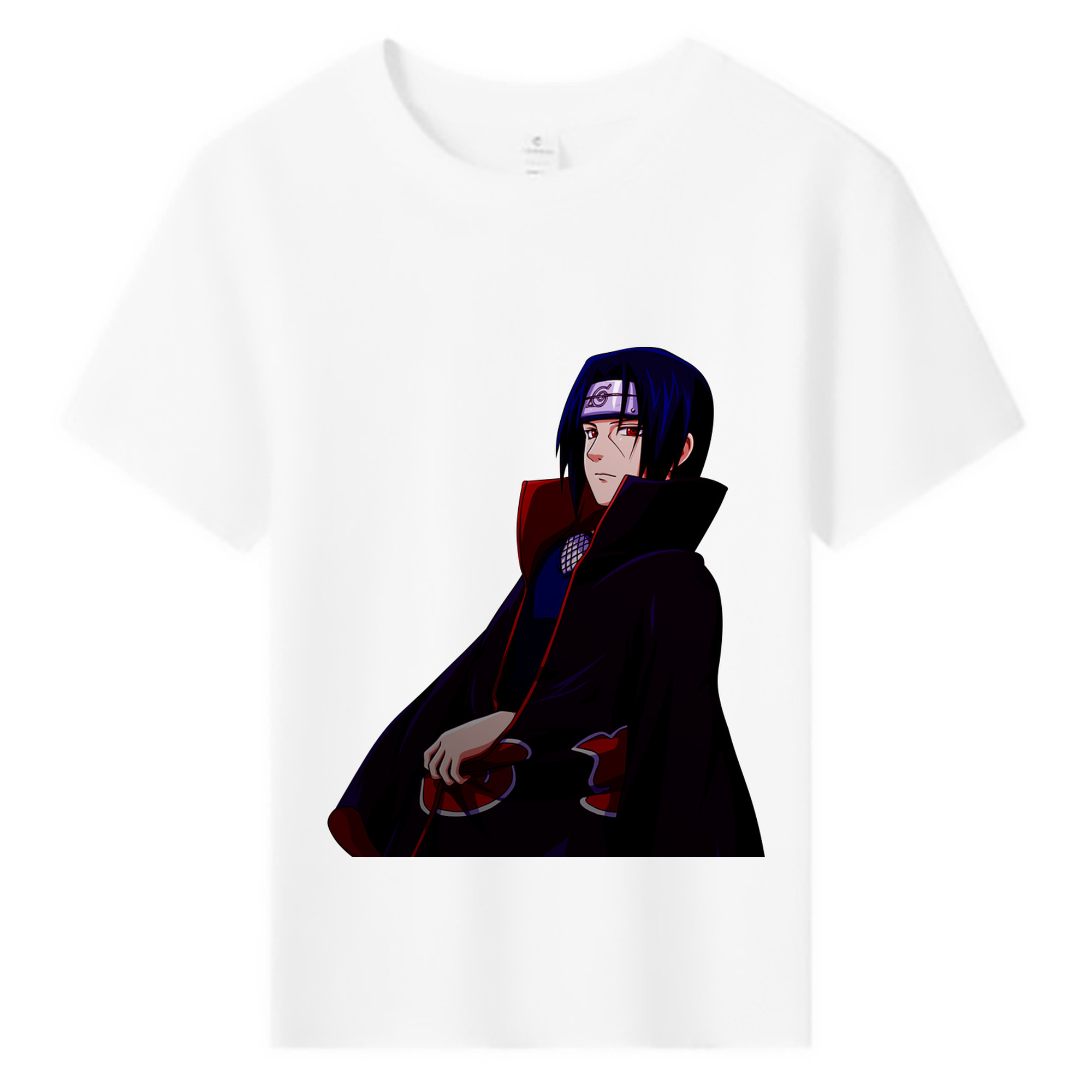 （画像用） NARUTO -ナルト- うちは イタチ Uchiha Itachi 綿100％キッズTシャツ（フロントプリント）