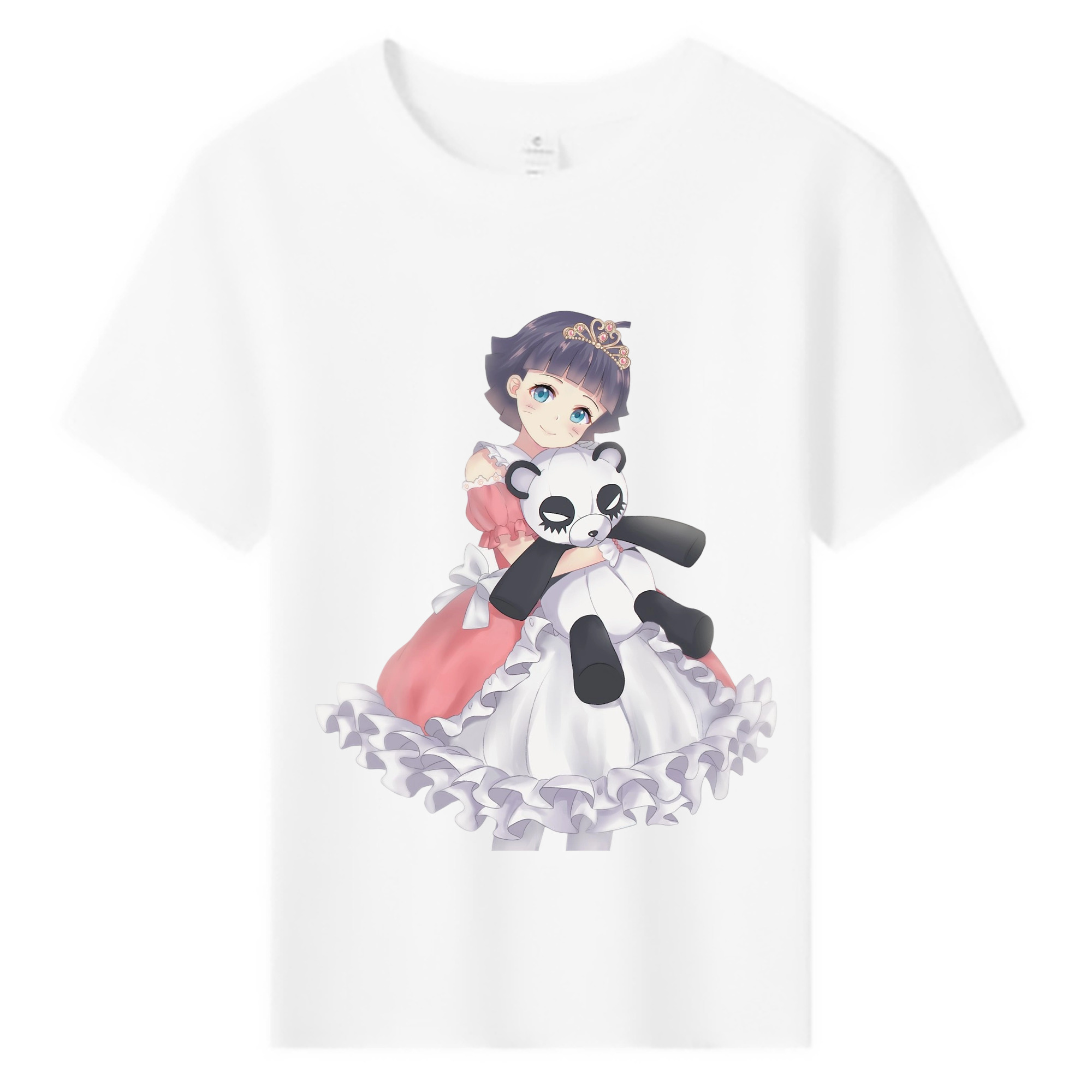 （画像用） NARUTO -ナルト- うずまき ヒマワリ Uzumaki Himawari 綿100％キッズTシャツ（フロントプリント）