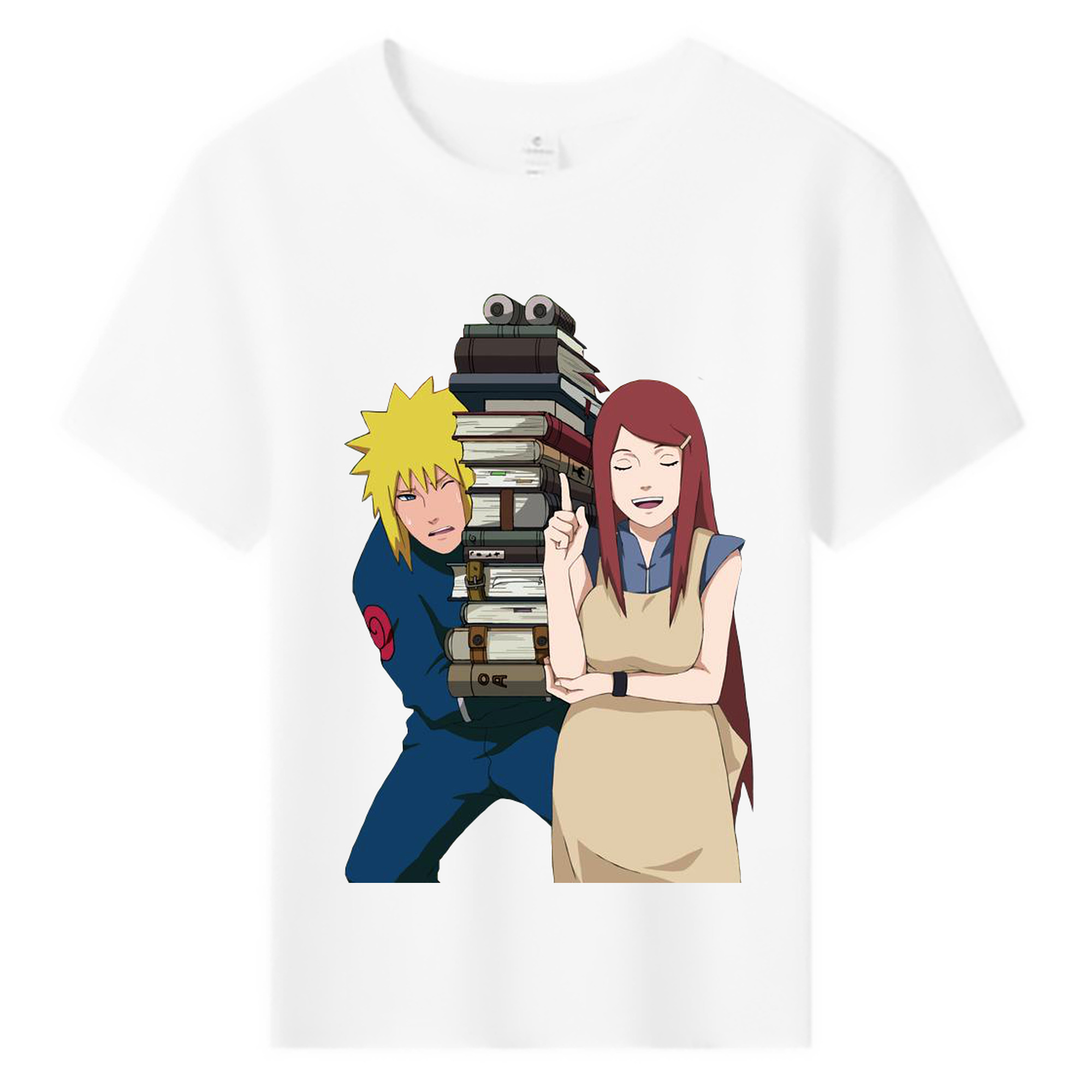 （画像用） NARUTO -ナルト- 波風 ミナト Namikaze Minato 綿100％キッズTシャツ（フロントプリント）