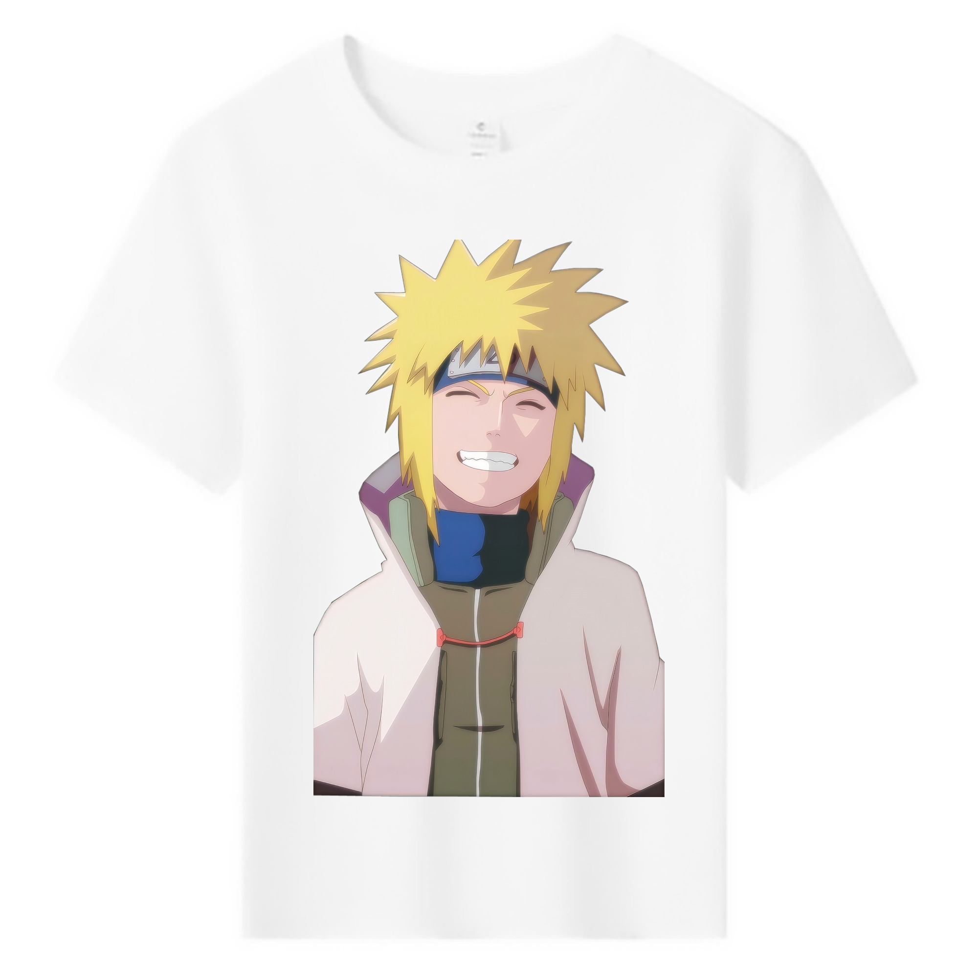 （画像用） NARUTO -ナルト- 波風 ミナト Namikaze Minato 綿100％キッズTシャツ（フロントプリント）