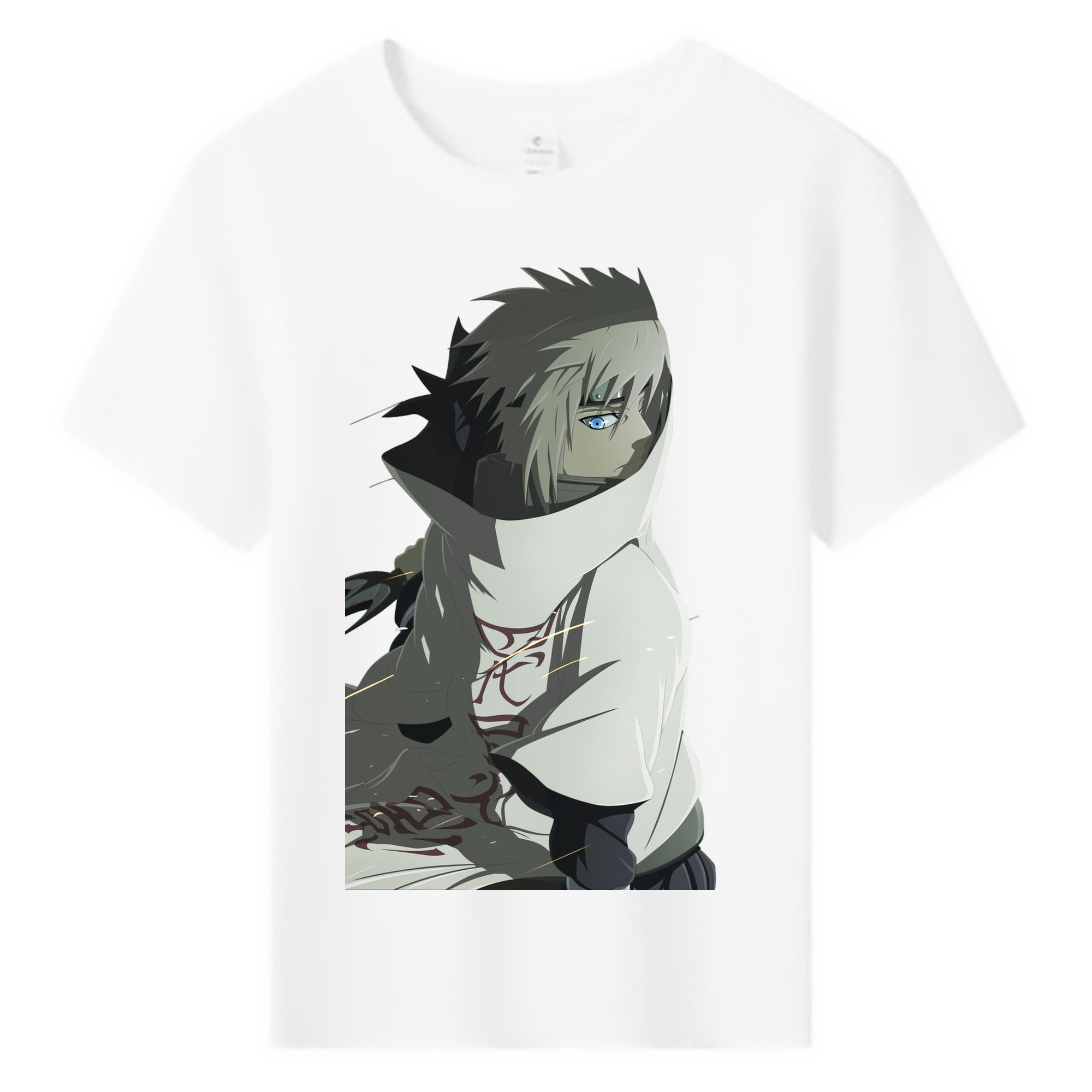 （画像用） NARUTO -ナルト- 波風 ミナト Namikaze Minato 綿100％キッズTシャツ（フロントプリント）