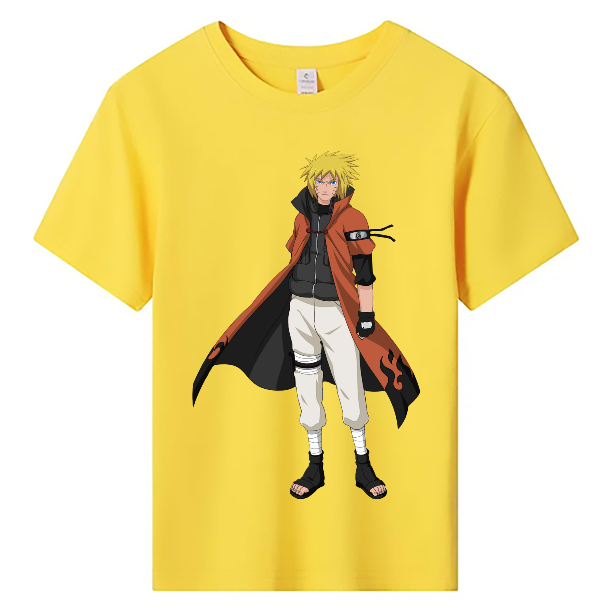（画像用） NARUTO -ナルト- うずまき ナルト Uzumaki Naruto 綿100％キッズTシャツ（フロントプリント）