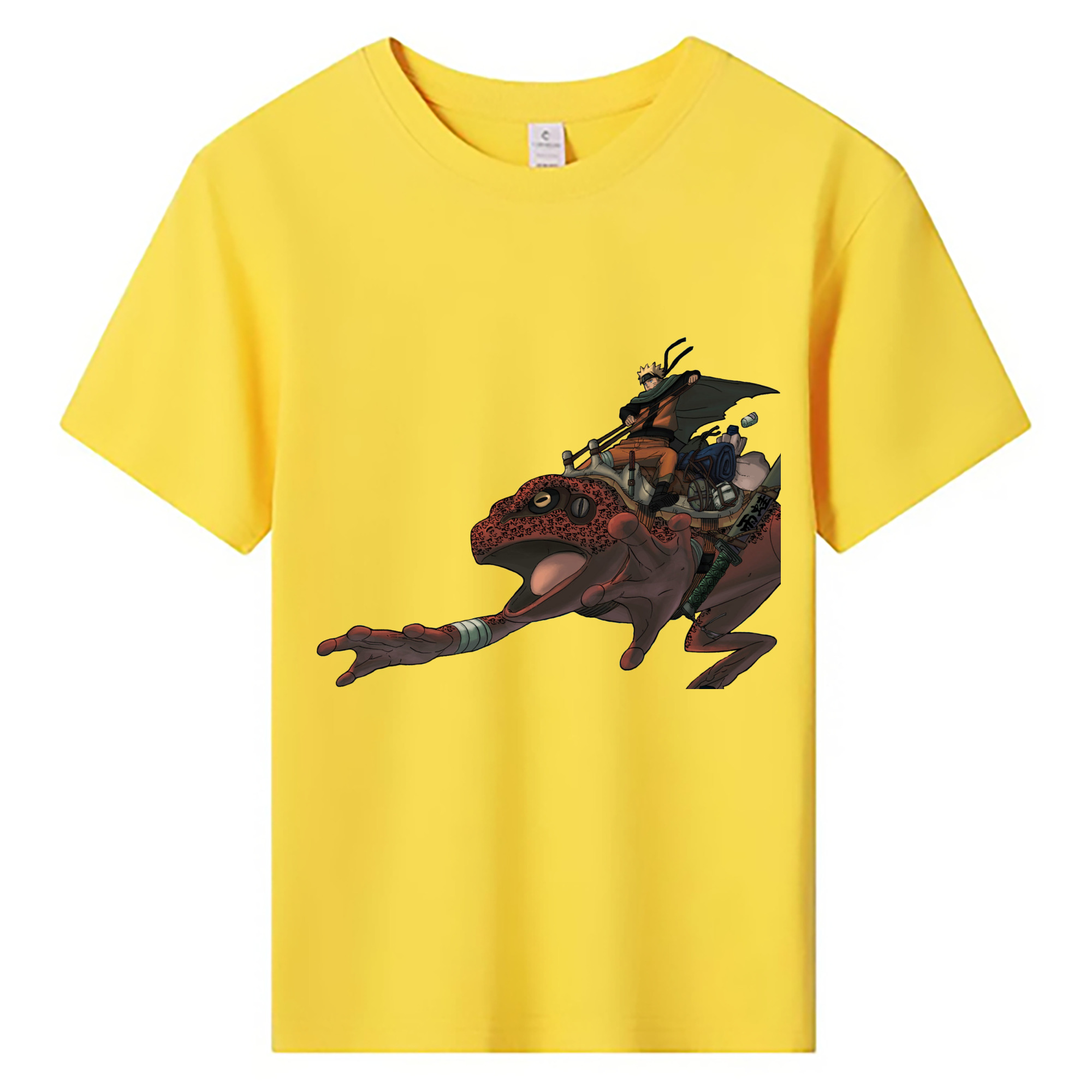 （画像用） NARUTO -ナルト- うずまき ナルト Uzumaki Naruto 綿100％キッズTシャツ（フロントプリント）