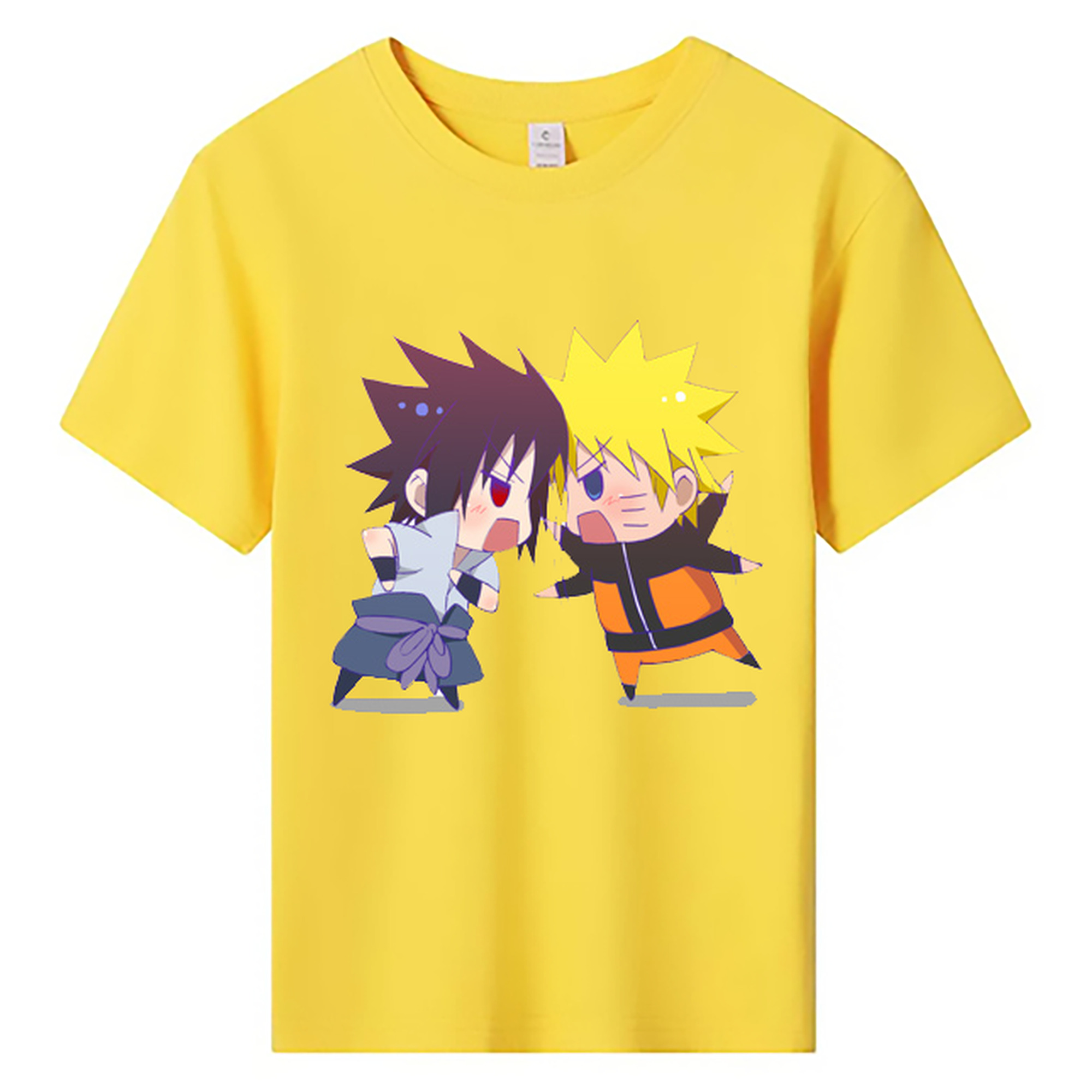 （画像用） NARUTO -ナルト- うずまき ナルト Uzumaki Naruto 綿100％キッズTシャツ（フロントプリント）