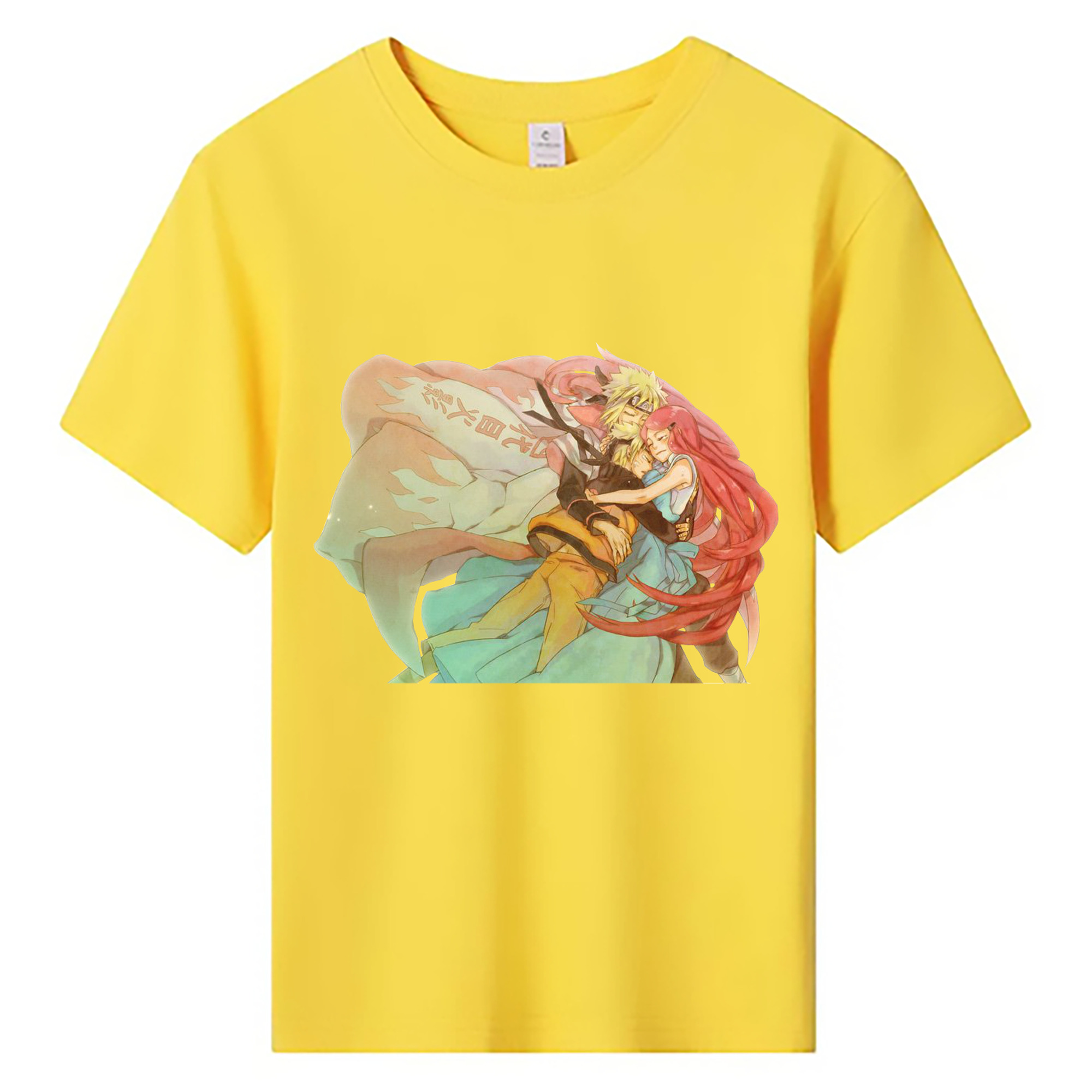 （画像用） NARUTO -ナルト- うずまき ナルト Uzumaki Naruto 綿100％キッズTシャツ（フロントプリント）
