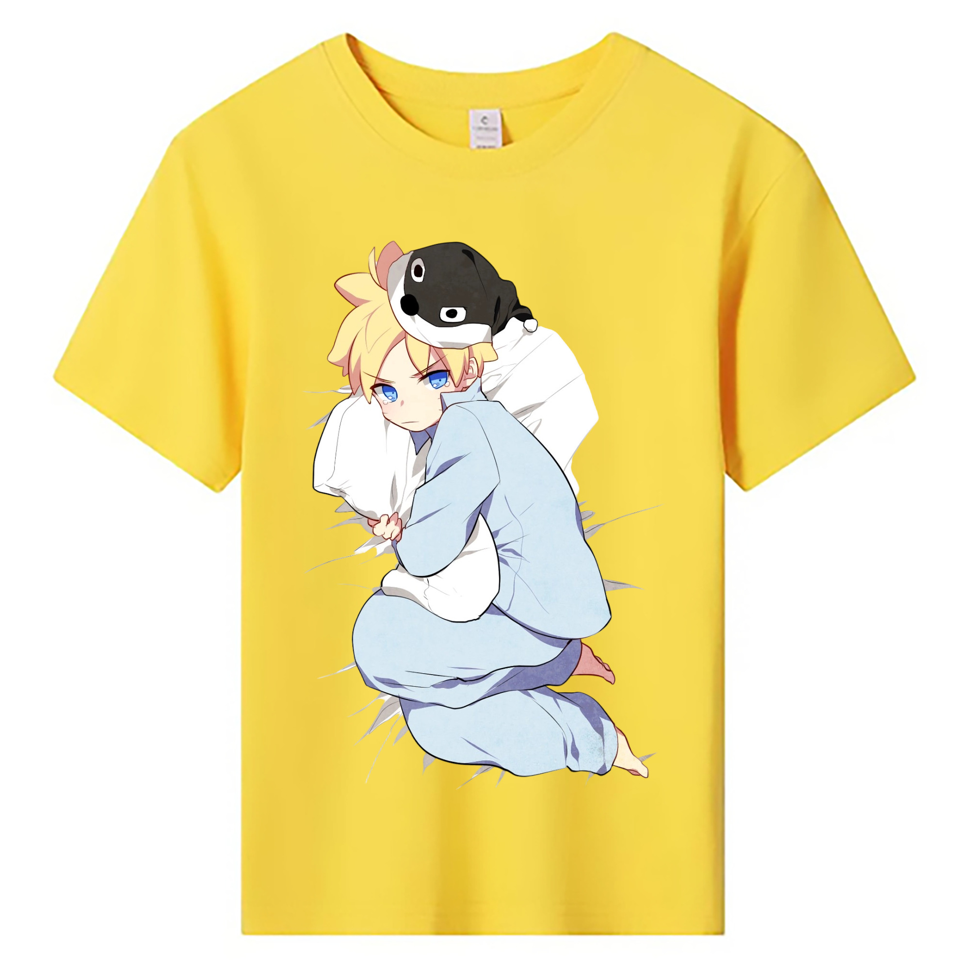 （画像用） NARUTO -ナルト- うずまき ナルト Uzumaki Naruto 綿100％キッズTシャツ（フロントプリント）
