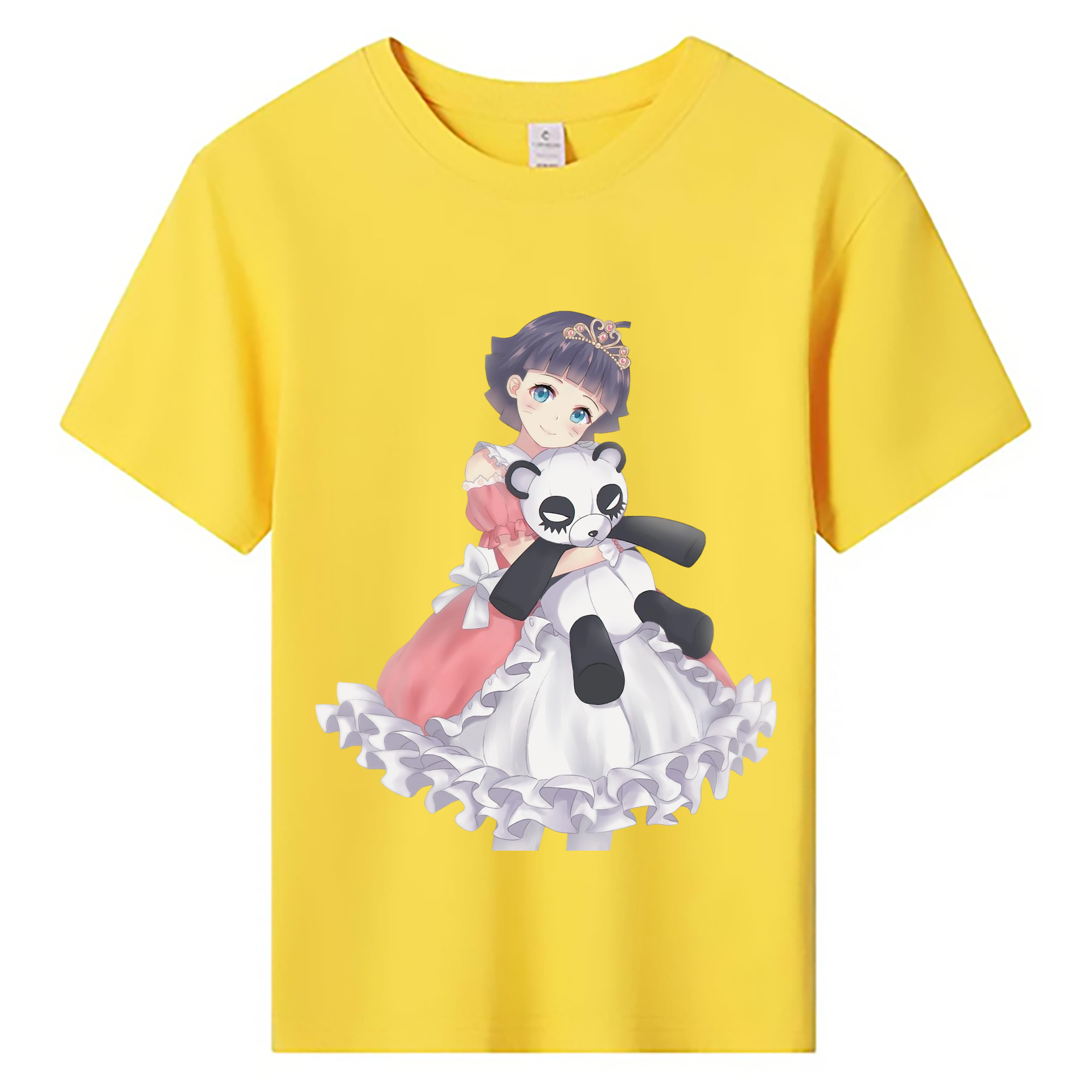（画像用） NARUTO -ナルト- うずまき ヒマワリ Uzumaki Himawari 綿100％キッズTシャツ（フロントプリント）