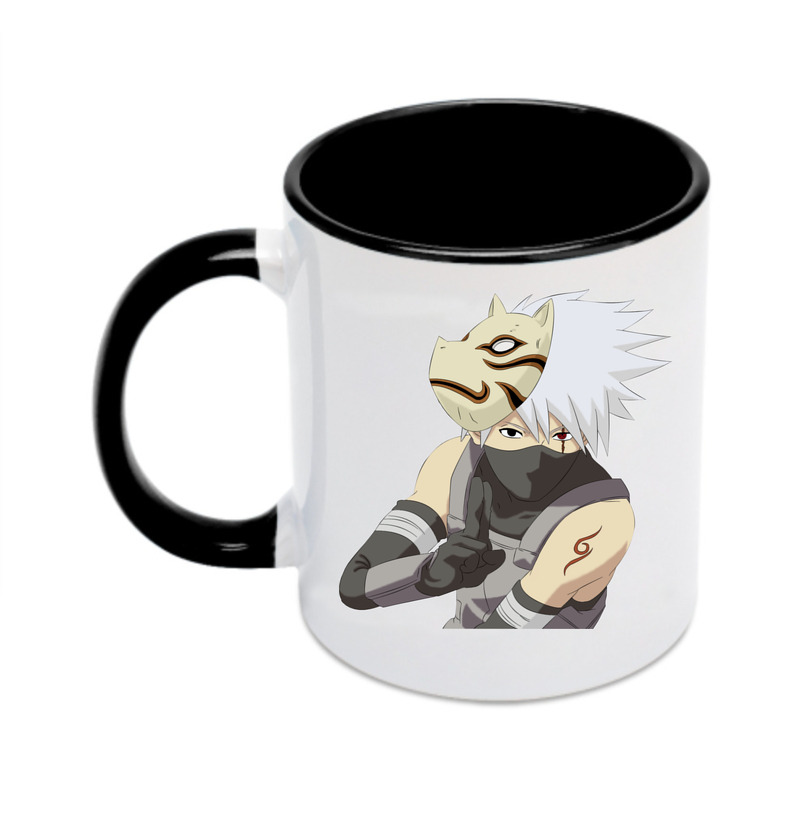 （画像用） NARUTO -ナルト- はたけ カカシ Hatake Kakashi カラーマグカップ
