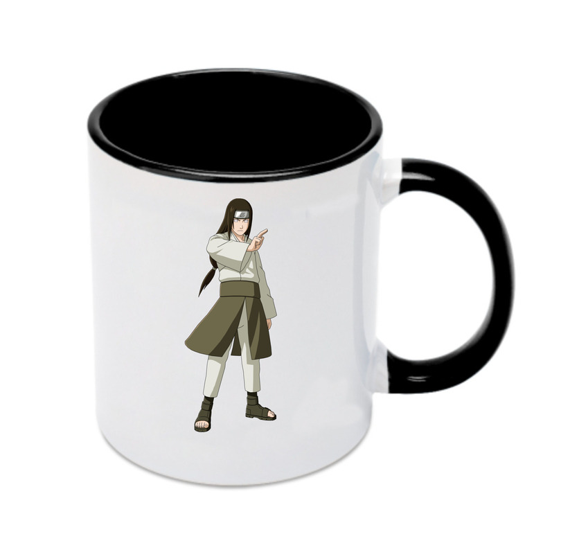 （画像用） NARUTO -ナルト- 日向ネジ Hyūga Neji カラーマグカップ