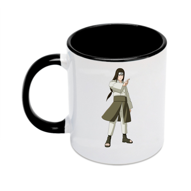 （画像用） NARUTO -ナルト- 日向ネジ Hyūga Neji カラーマグカップ