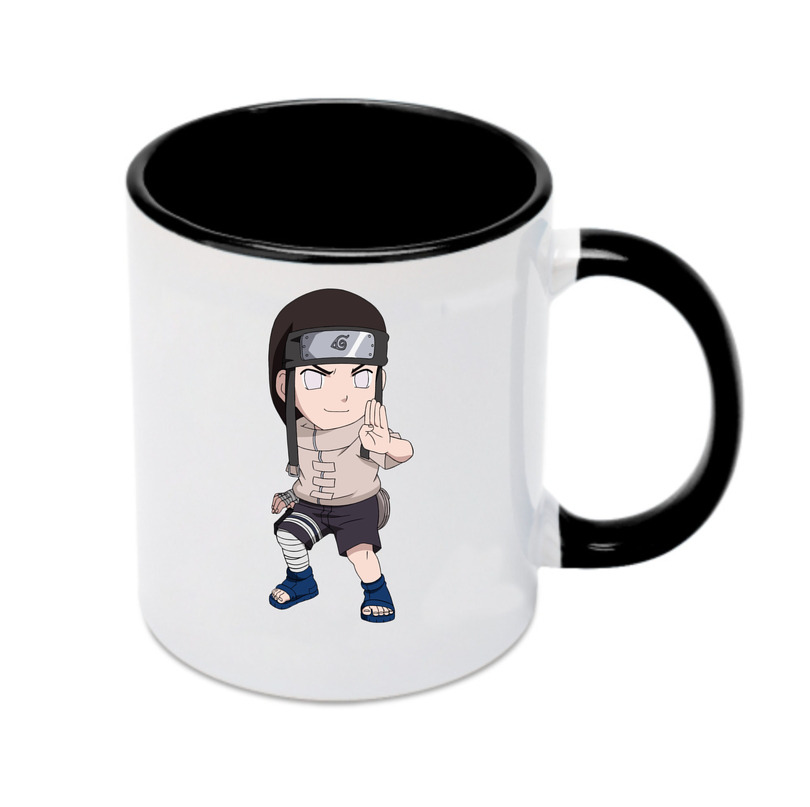 （画像用） NARUTO -ナルト- 日向ネジ Hyūga Neji カラーマグカップ
