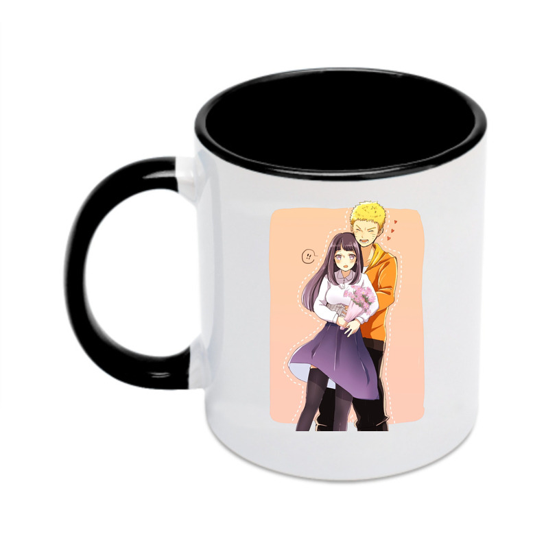 （画像用） NARUTO -ナルト- 日向ヒナタ Hyūga Hinata カラーマグカップ