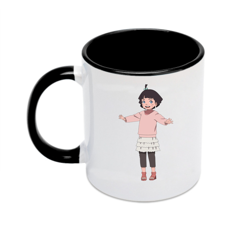（画像用） NARUTO -ナルト- うずまき ヒマワリ Uzumaki Himawari カラーマグカップ