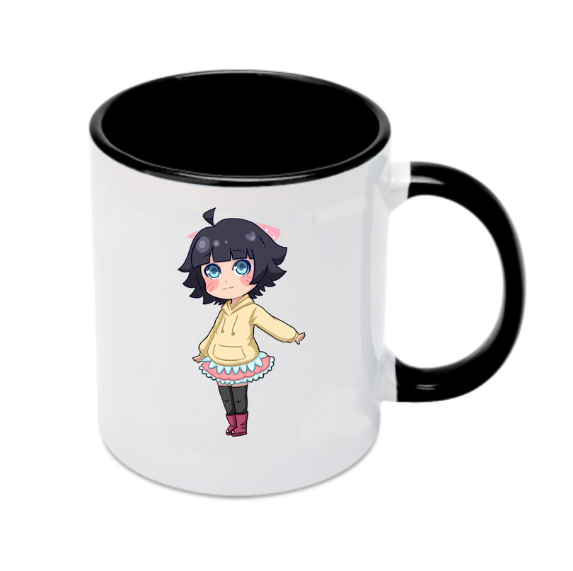 （画像用） NARUTO -ナルト- うずまき ヒマワリ Uzumaki Himawari カラーマグカップ