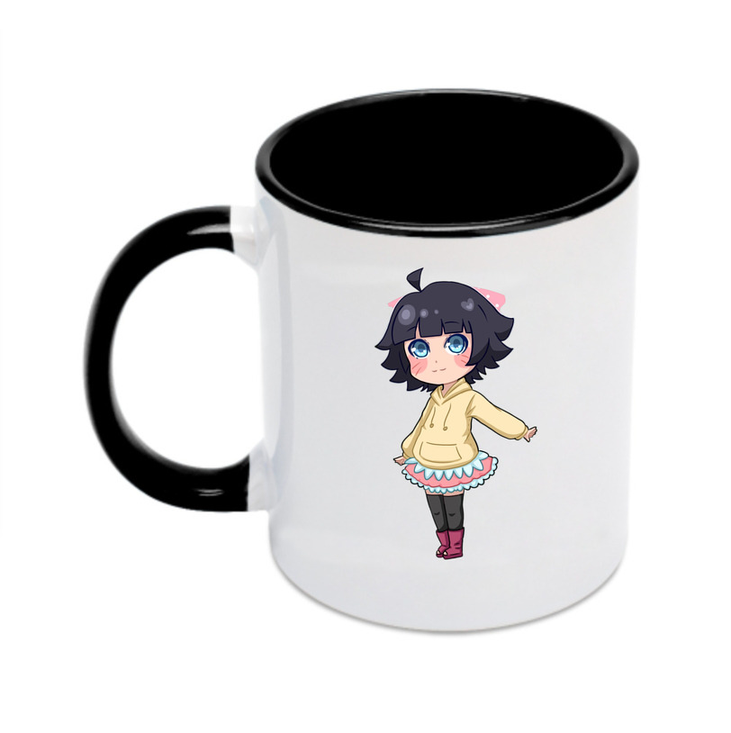 （画像用） NARUTO -ナルト- うずまき ヒマワリ Uzumaki Himawari カラーマグカップ