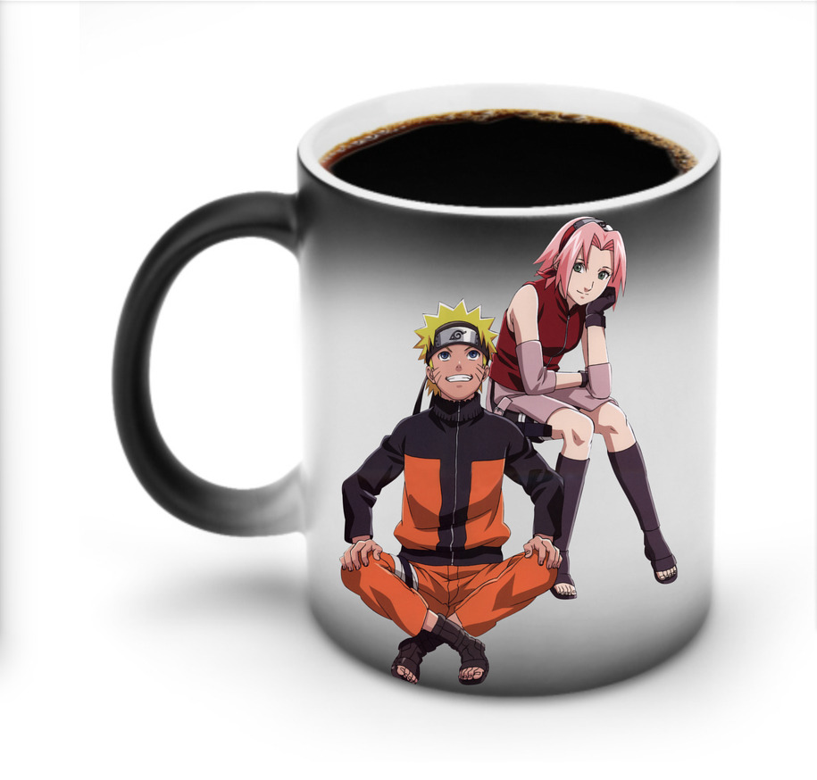 （画像用） NARUTO -ナルト- うずまき ナルト Uzumaki Naruto 温度変色マグカップ