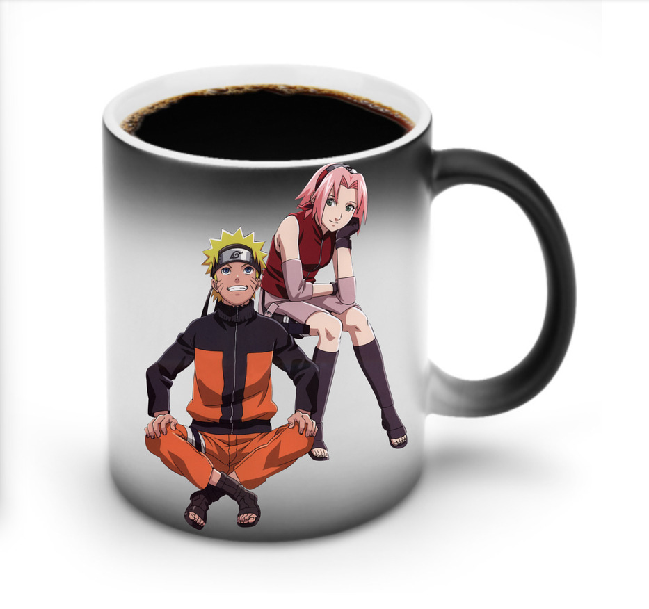 （画像用） NARUTO -ナルト- うずまき ナルト Uzumaki Naruto 温度変色マグカップ