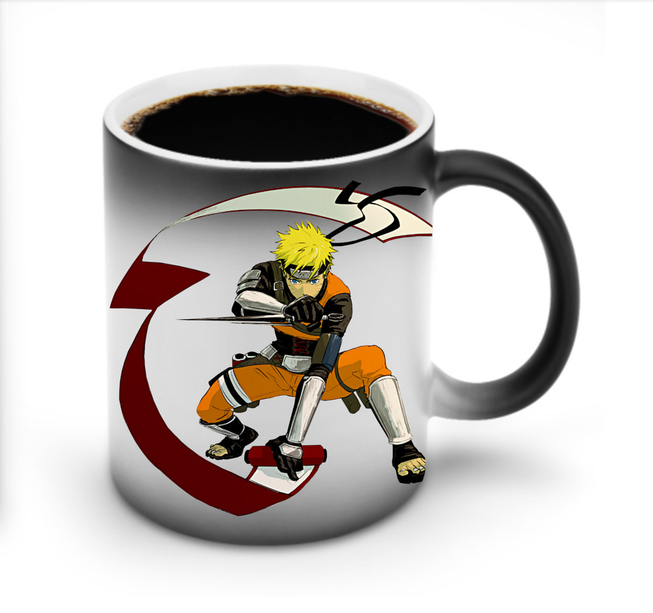 （画像用） NARUTO -ナルト- うずまき ナルト Uzumaki Naruto 温度変色マグカップ