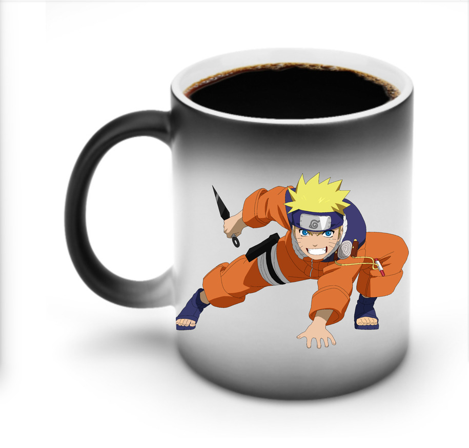 （画像用） NARUTO -ナルト- うずまき ナルト Uzumaki Naruto 温度変色マグカップ
