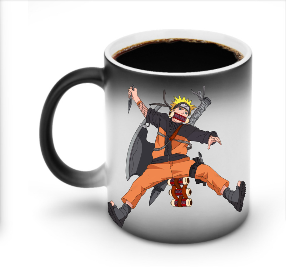 （画像用） NARUTO -ナルト- うずまき ナルト Uzumaki Naruto 温度変色マグカップ