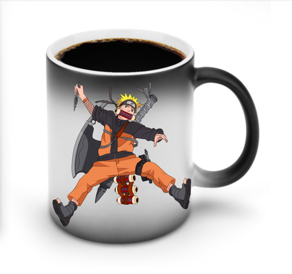 （画像用） NARUTO -ナルト- うずまき ナルト Uzumaki Naruto 温度変色マグカップ