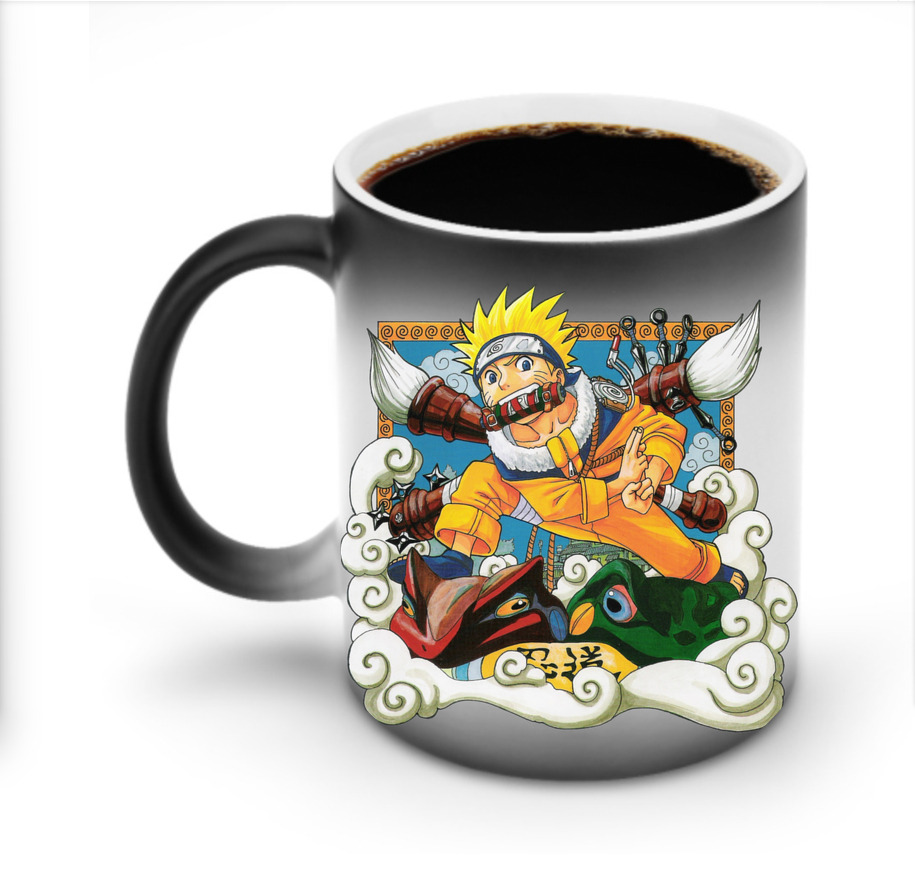（画像用） NARUTO -ナルト- うずまき ナルト Uzumaki Naruto 温度変色マグカップ