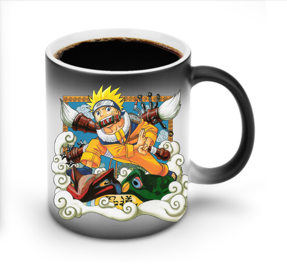 （画像用） NARUTO -ナルト- うずまき ナルト Uzumaki Naruto 温度変色マグカップ