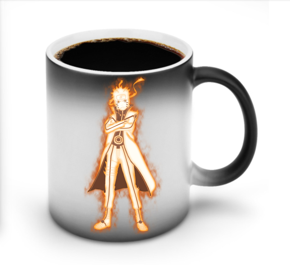 （画像用） NARUTO -ナルト- うずまき ナルト Uzumaki Naruto 温度変色マグカップ