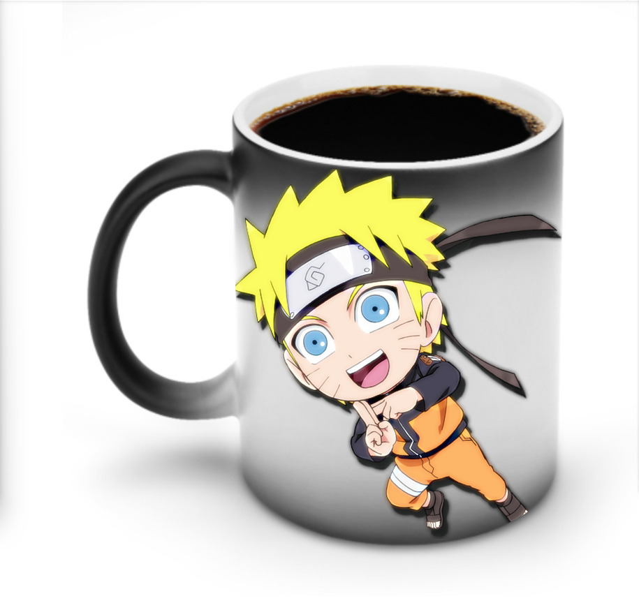 （画像用） NARUTO -ナルト- うずまき ナルト Uzumaki Naruto 温度変色マグカップ