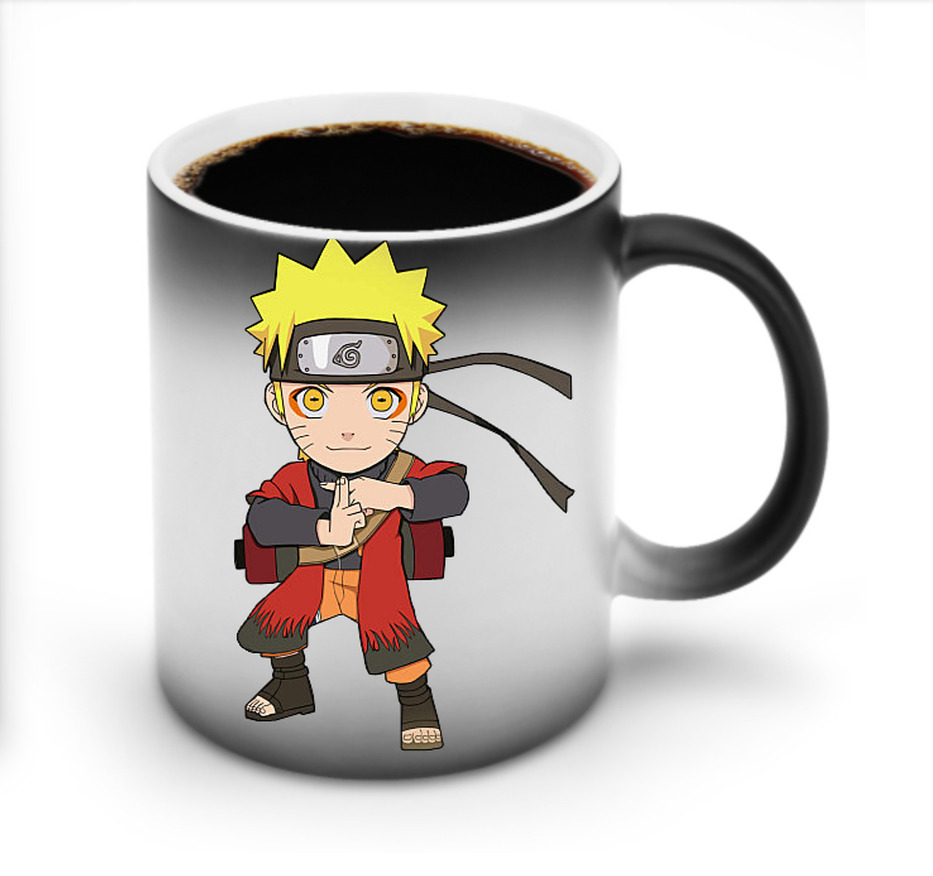 （画像用） NARUTO -ナルト- うずまき ナルト Uzumaki Naruto 温度変色マグカップ