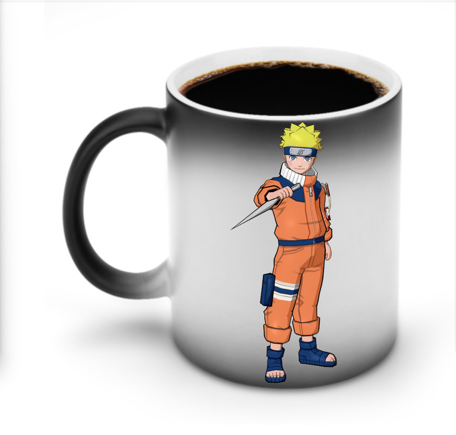 （画像用） NARUTO -ナルト- うずまき ナルト Uzumaki Naruto 温度変色マグカップ