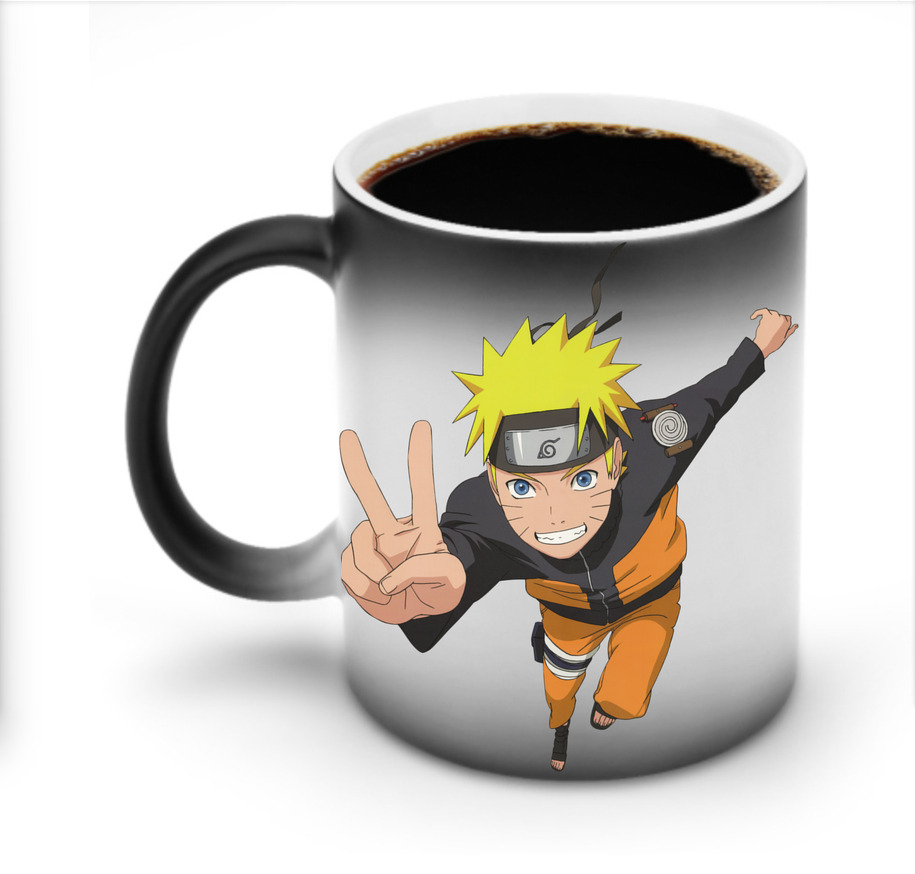 （画像用） NARUTO -ナルト- うずまき ナルト Uzumaki Naruto 温度変色マグカップ