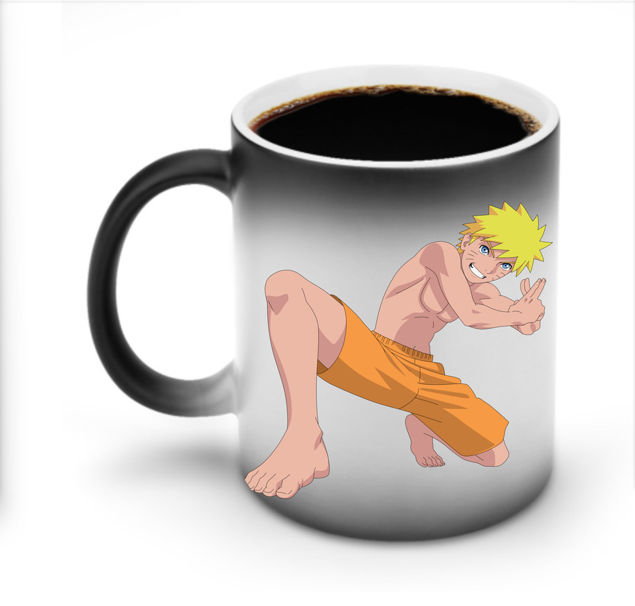 （画像用） NARUTO -ナルト- うずまき ナルト Uzumaki Naruto 温度変色マグカップ