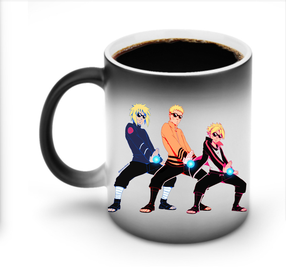 （画像用） NARUTO -ナルト- うずまき ナルト Uzumaki Naruto 温度変色マグカップ