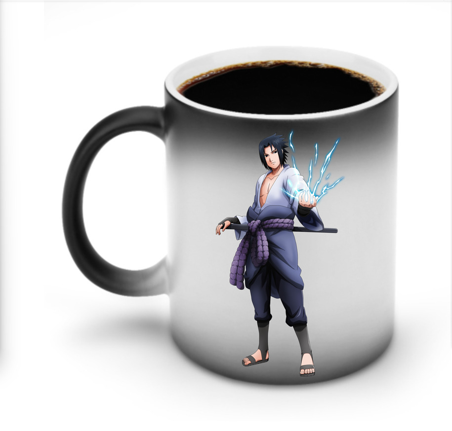 （画像用） NARUTO -ナルト- うちは サスケ Uchiha Sasuke 温度変色マグカップ